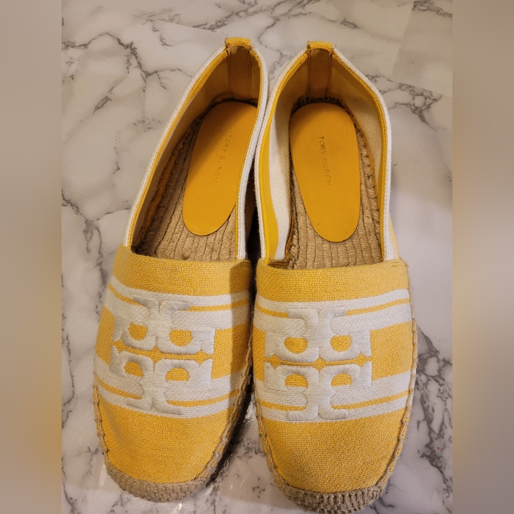 Tory Burch Double T Jacquard Espadrille